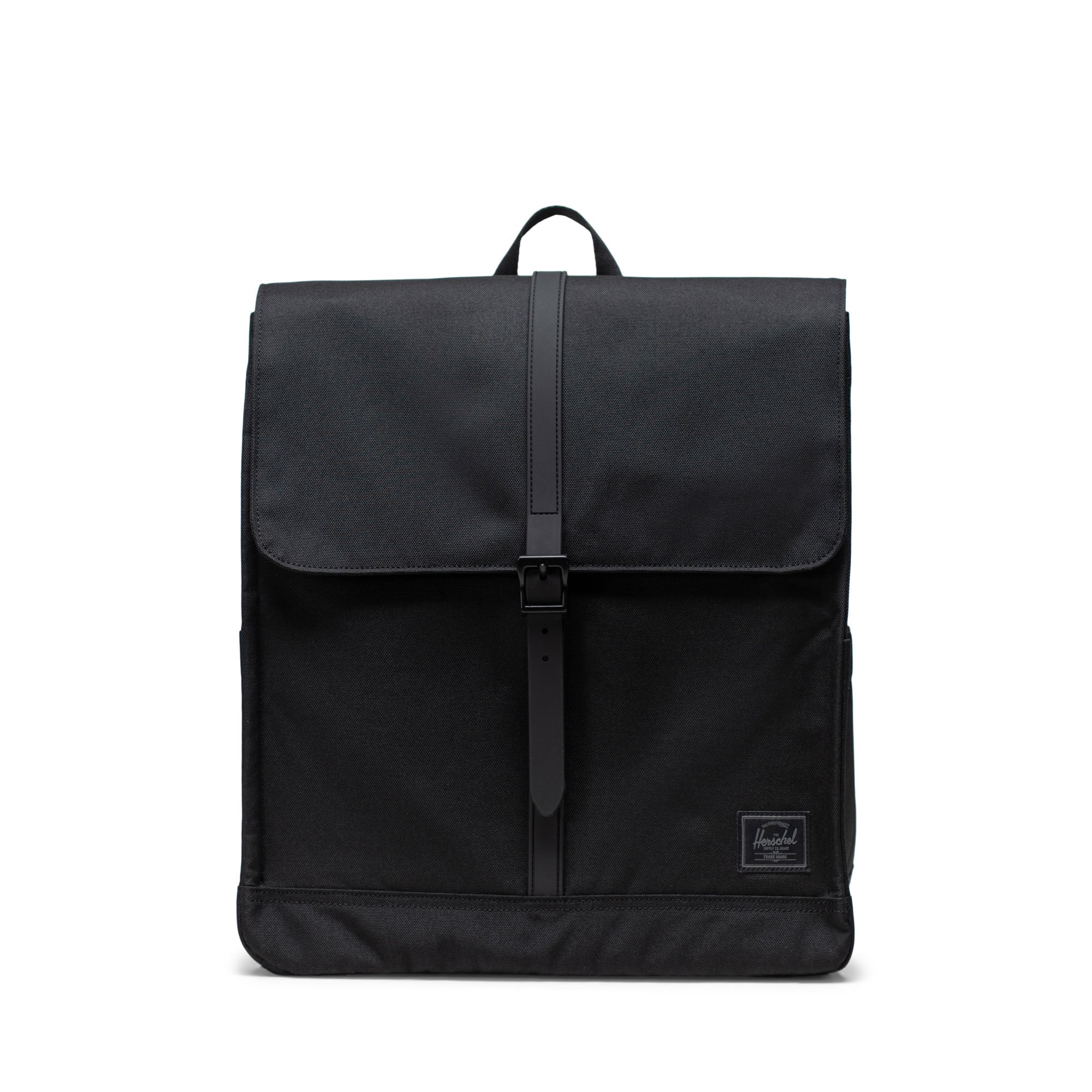 Siyah Tonal Herschel City Mıknatıs Kapamalı Sırt Çantası